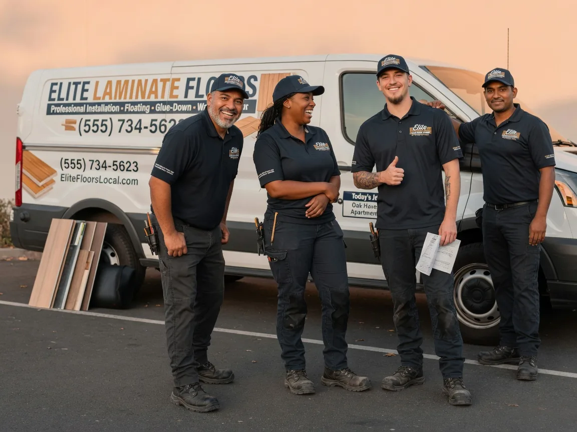 Laminate flooring installation company in Novice, TX